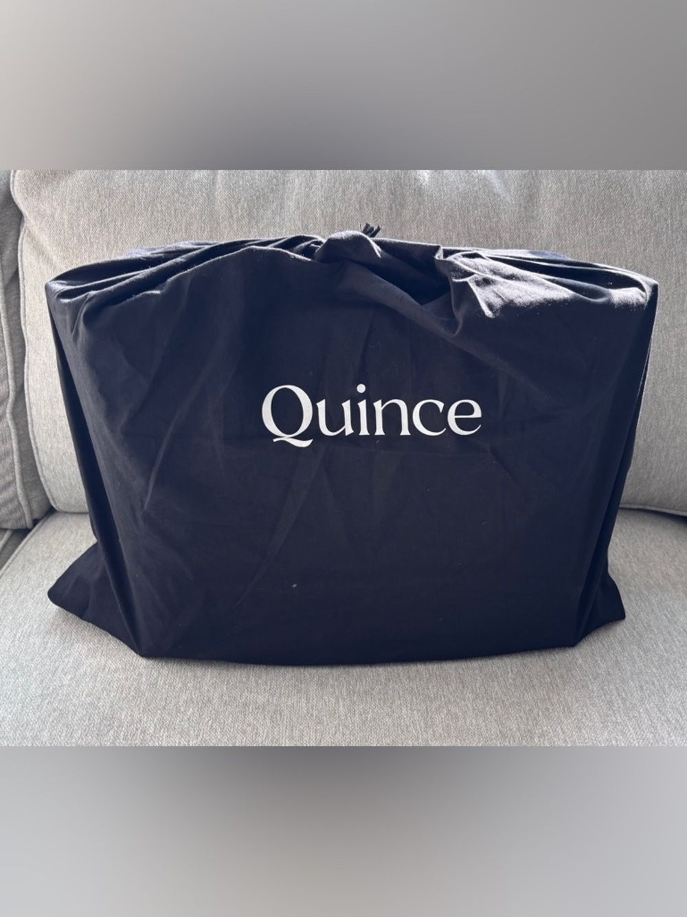 Quince Italian Leather Tote Triple Compartment Dark Brown NWT - Picture 2 of 12